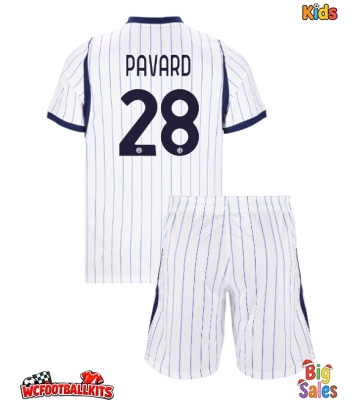 Inter Milan Benjamin Pavard #28 Replica Away Stadium Kit for Kids 2026-27 Short Sleeve (+ pants)